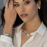 Girocollo multi pentagoni