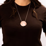 Collana lunga tondo fessura