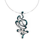 Collana serpentina intrecciata