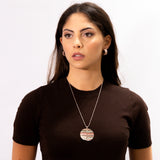 Collana lunga multi fasce