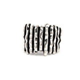 Anello barrette irregolari - KLK