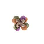 Anello doppio fiore - KLK