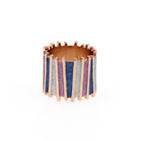 Anello fascia righe - KLK