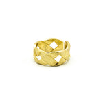 Anello fede treccia - KLK