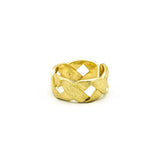 Anello fede treccia - KLK