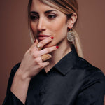 Anello fede treccia - KLK