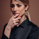 Anello fede treccia - KLK