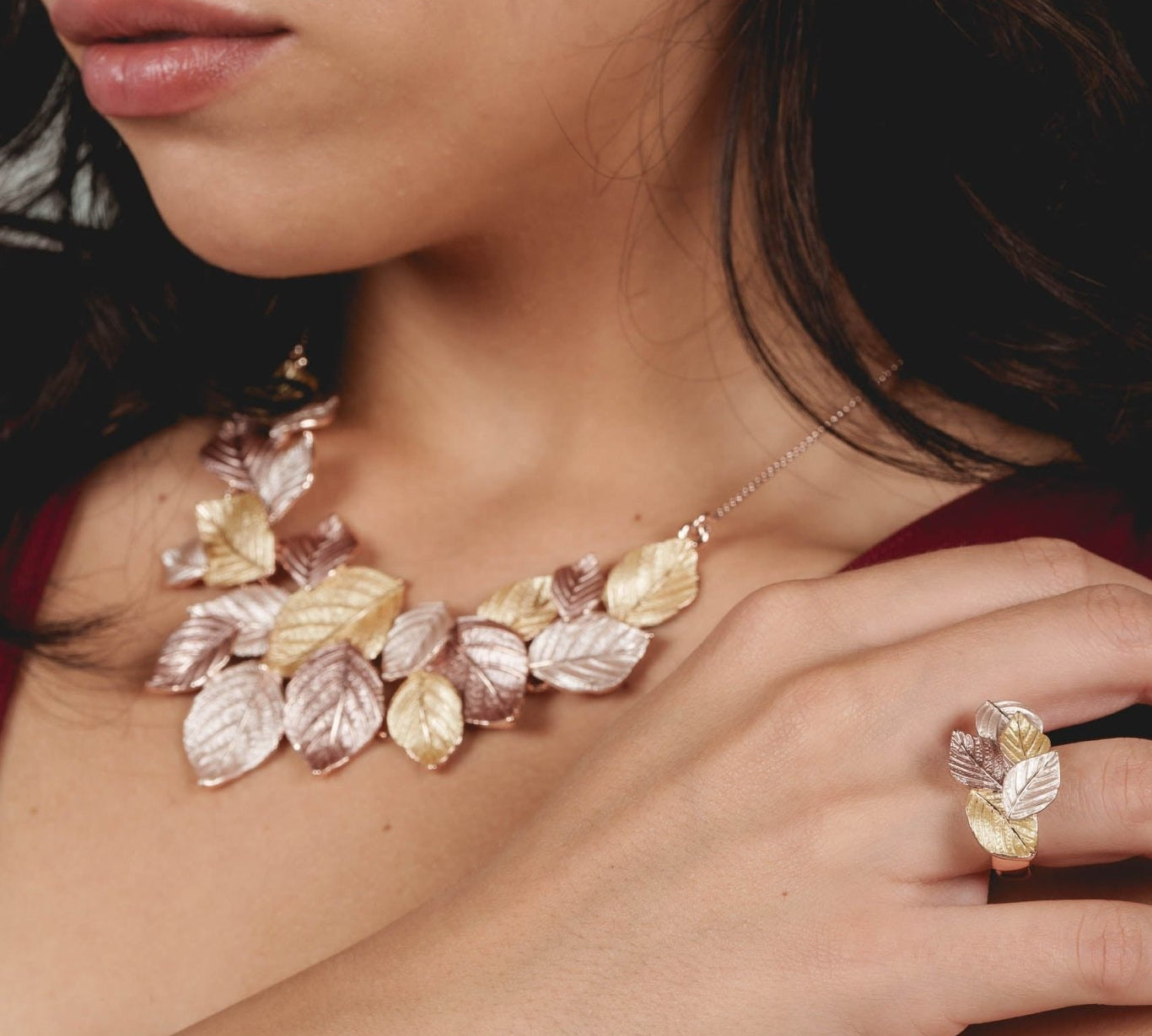 Anello foglioline - KLK