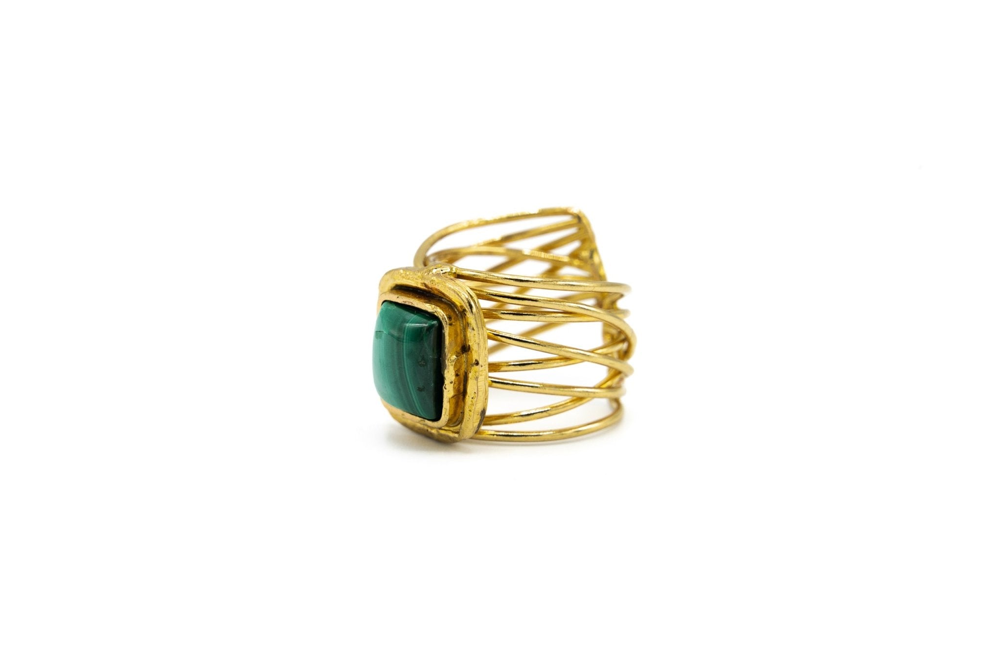 Anello malachite - KLK