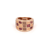 Anello mosaico lucido - KLK