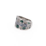 Anello mosaico lucido - KLK