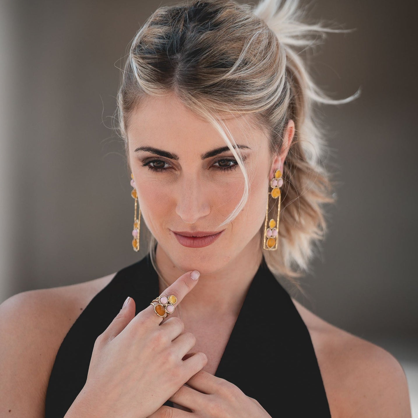 Anello quattro pietre - KLK