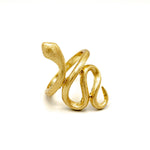Anello serpentino oro - KLK