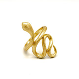 Anello serpentino oro - KLK