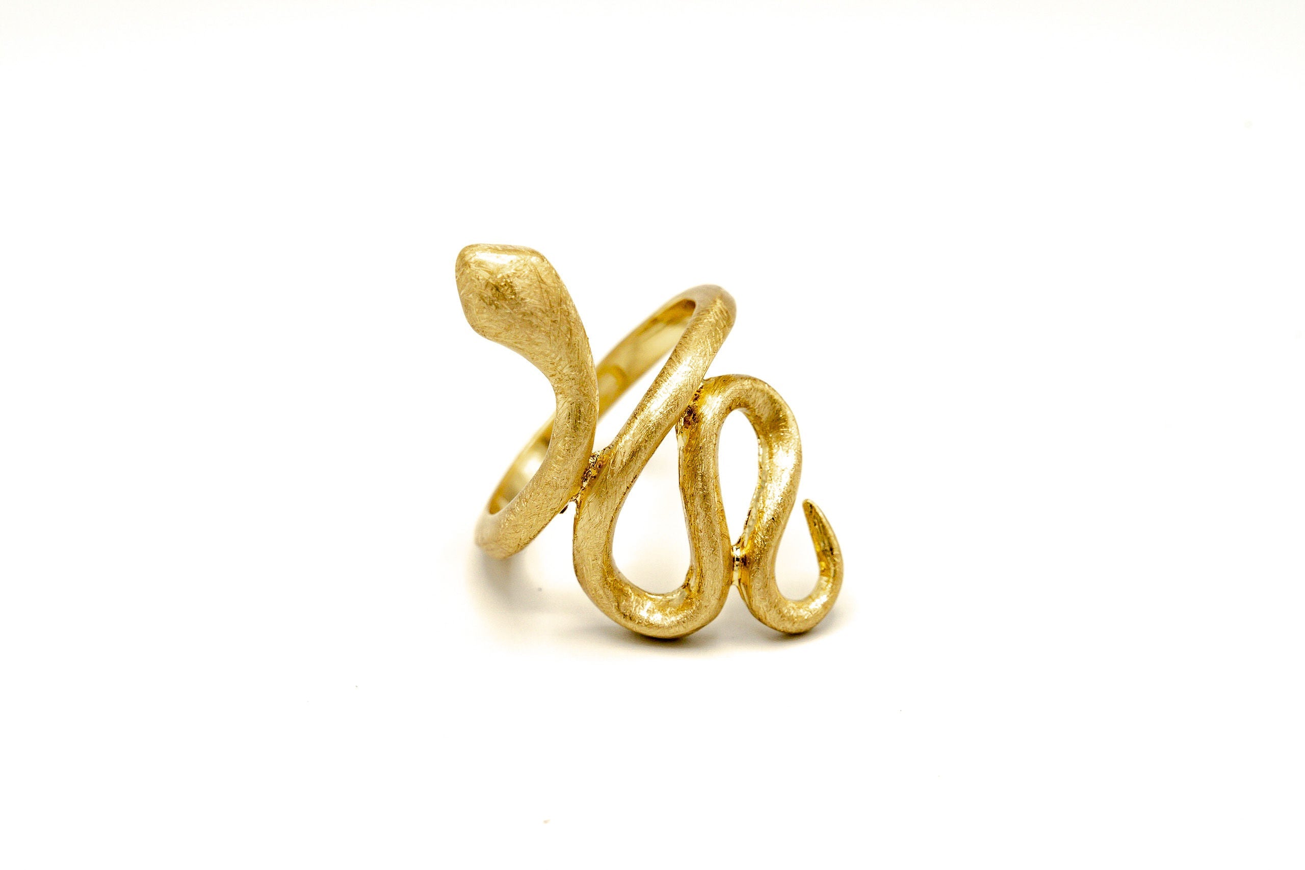 Anello serpentino oro - KLK