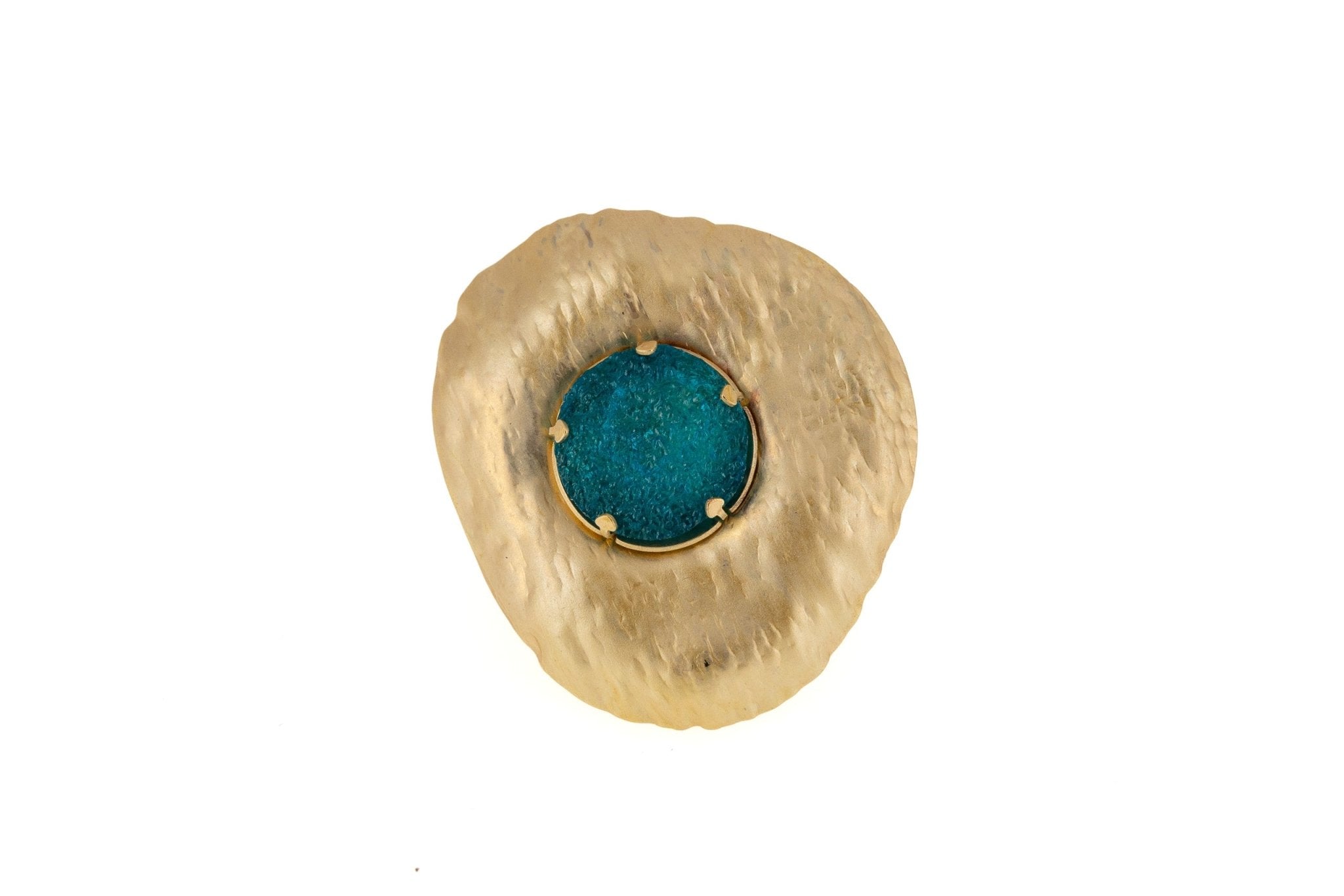 Anello sole con resina - KLK