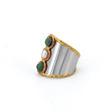 Anello tre pietrine - KLK