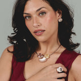 Anello tre tondi sovrapposti - KLK