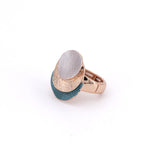 Anello tre tondi sovrapposti - KLK