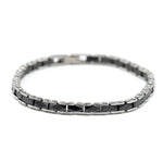 Bracciale acciaio e ceramica - KLK