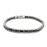 Bracciale acciaio e ceramica - KLK