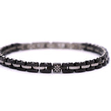 Bracciale acciaio e timone - KLK