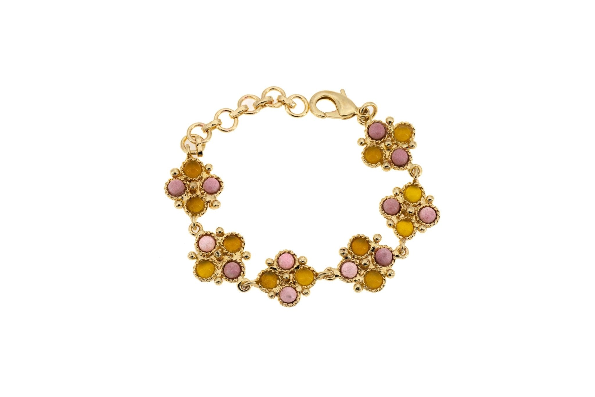 Bracciale croce pietre - KLK