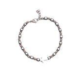 Bracciale dadini ematite croce - KLK