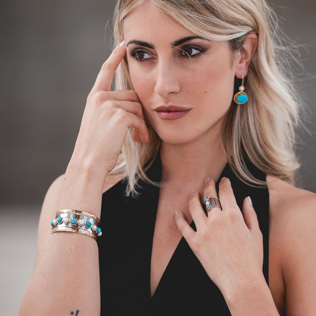 Bracciale fila pietrine - KLK