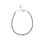 Bracciale in acciaio con pietrine - KLK