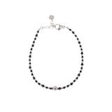 Bracciale in acciaio con pietrine - KLK