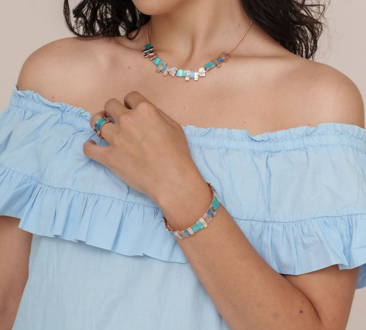 Bracciale multi barrette - KLK