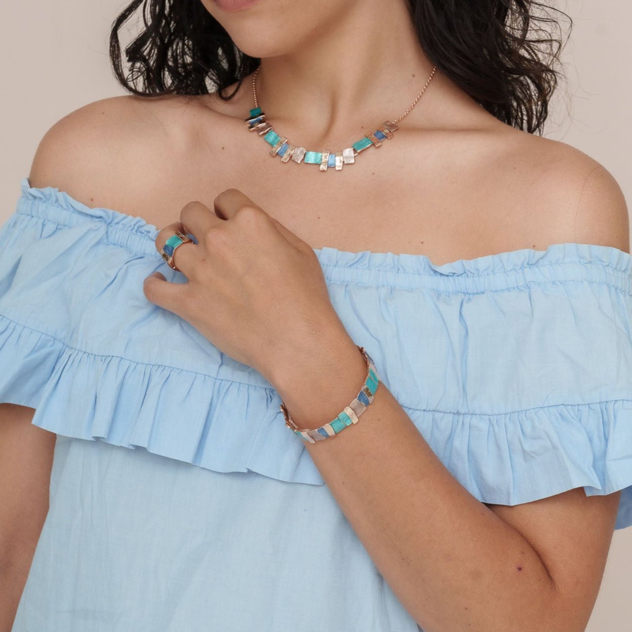 Bracciale multi barrette - KLK