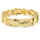 Bracciale multi barrette lucido - KLK