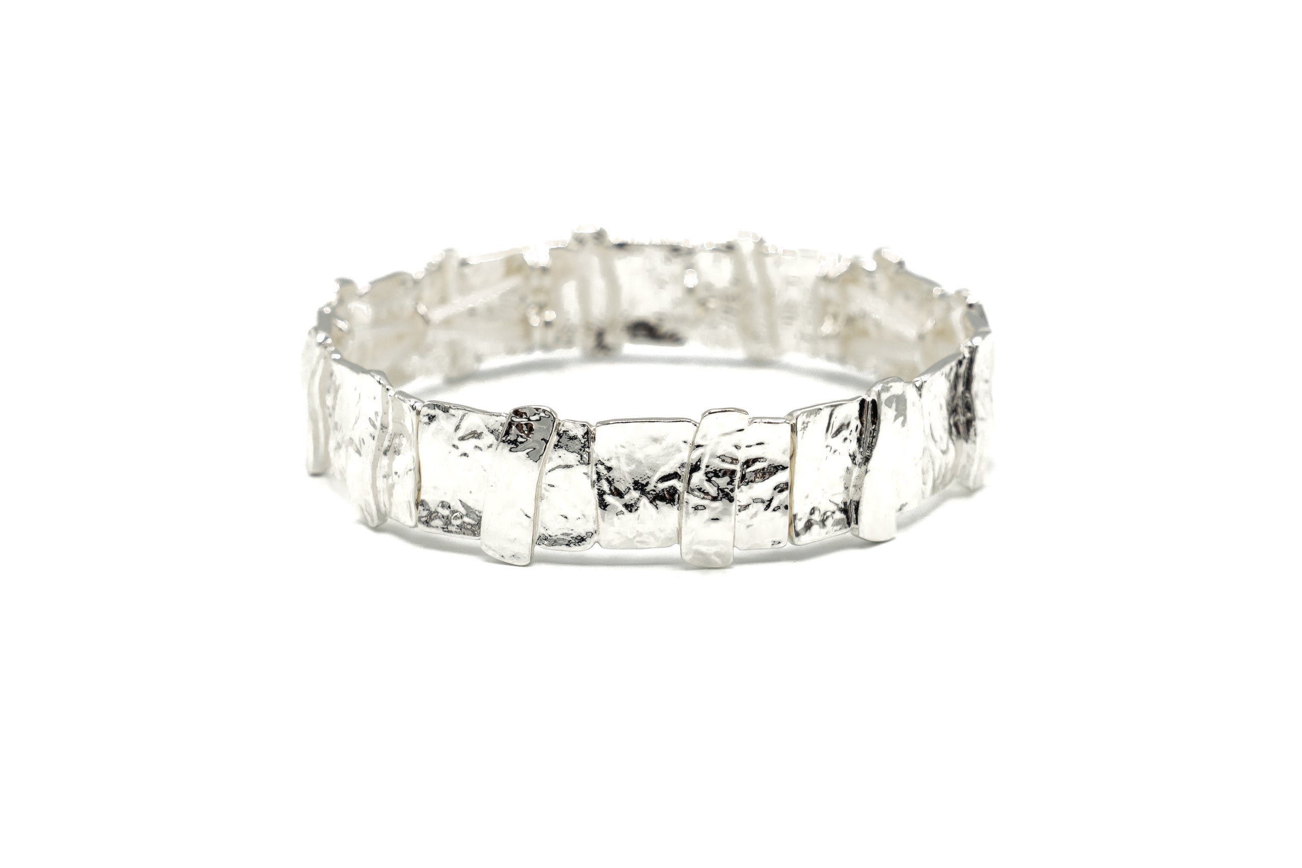 Bracciale multi barrette lucido - KLK