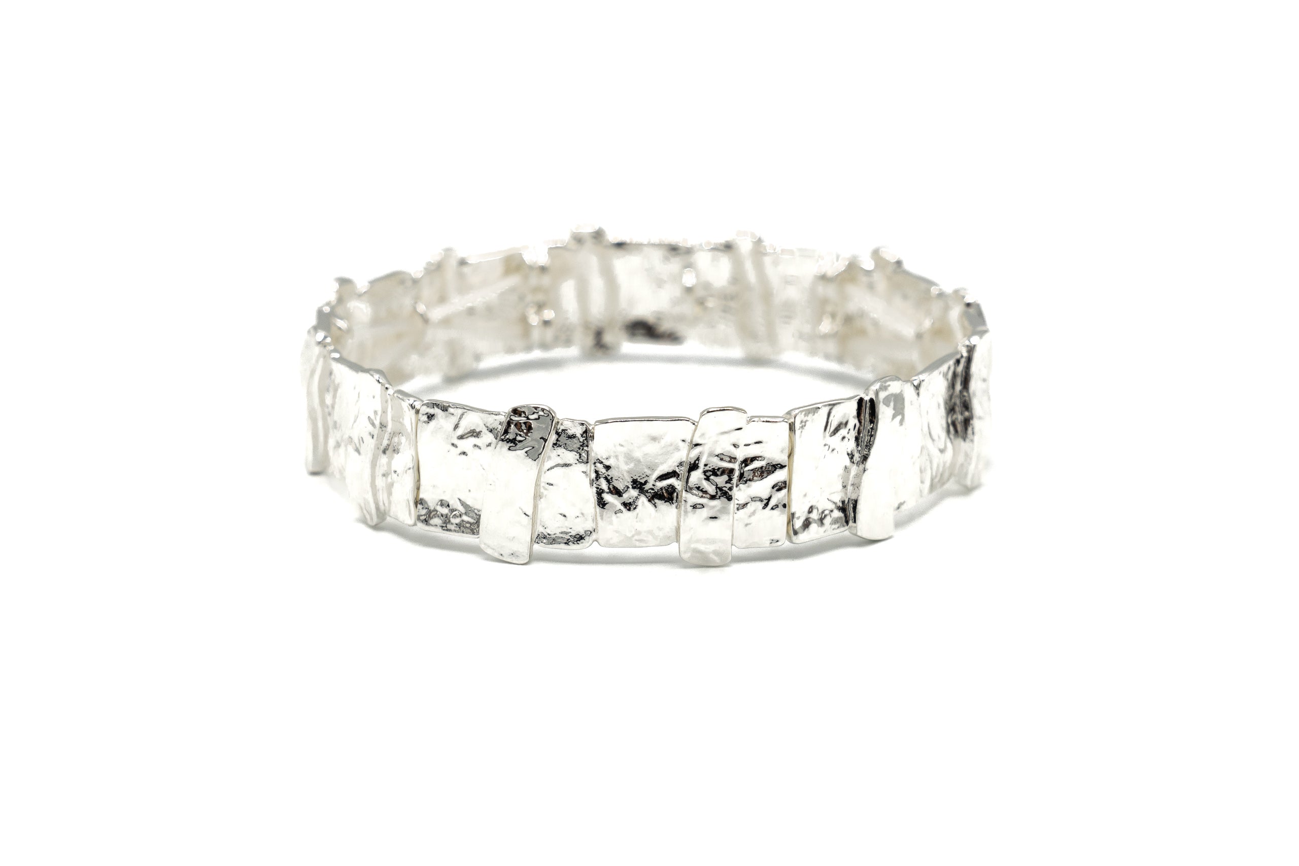 Bracciale multi barrette lucido - KLK