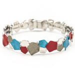 Bracciale multi pentagoni - KLK