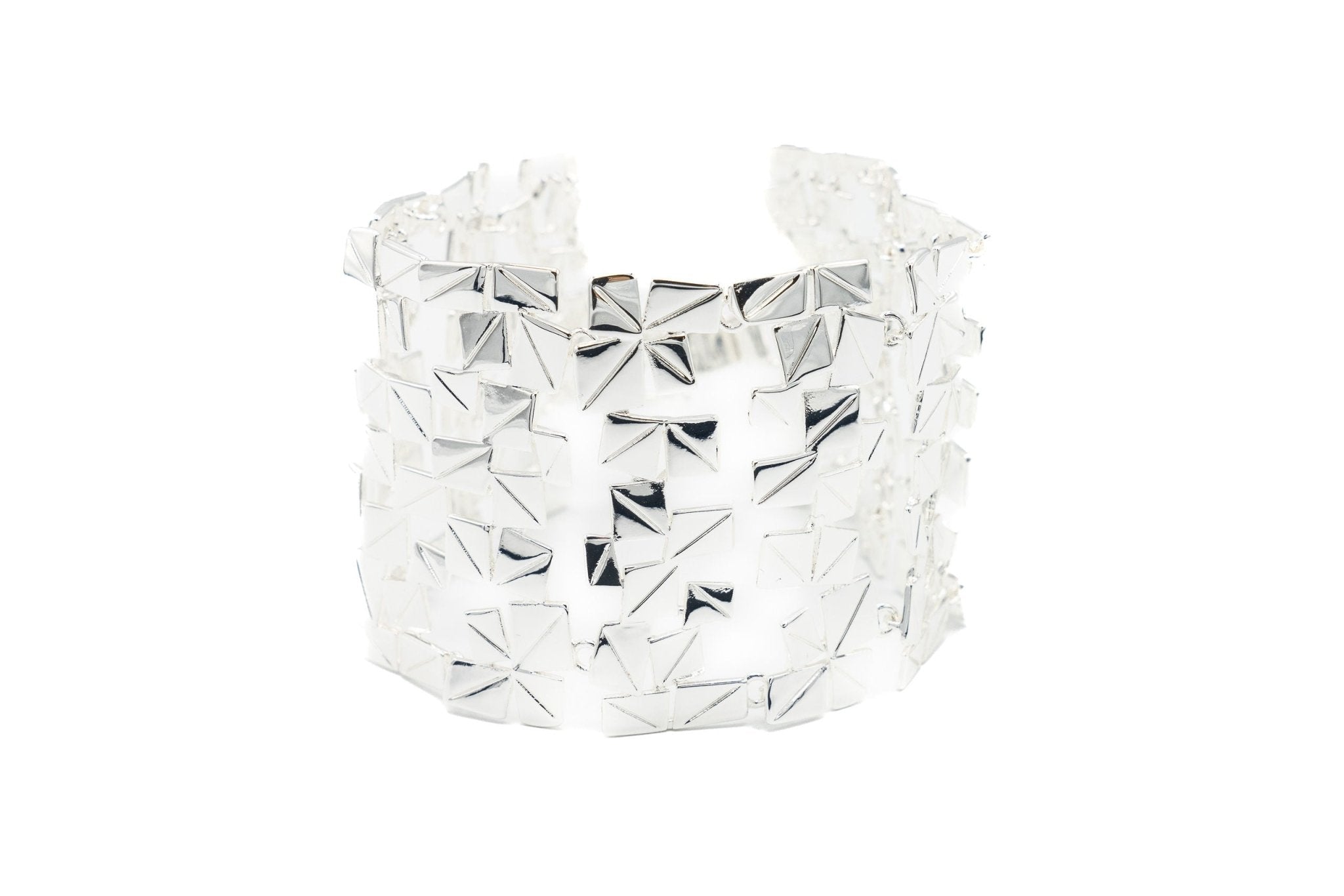 Bracciale multi quadretti lucido - KLK