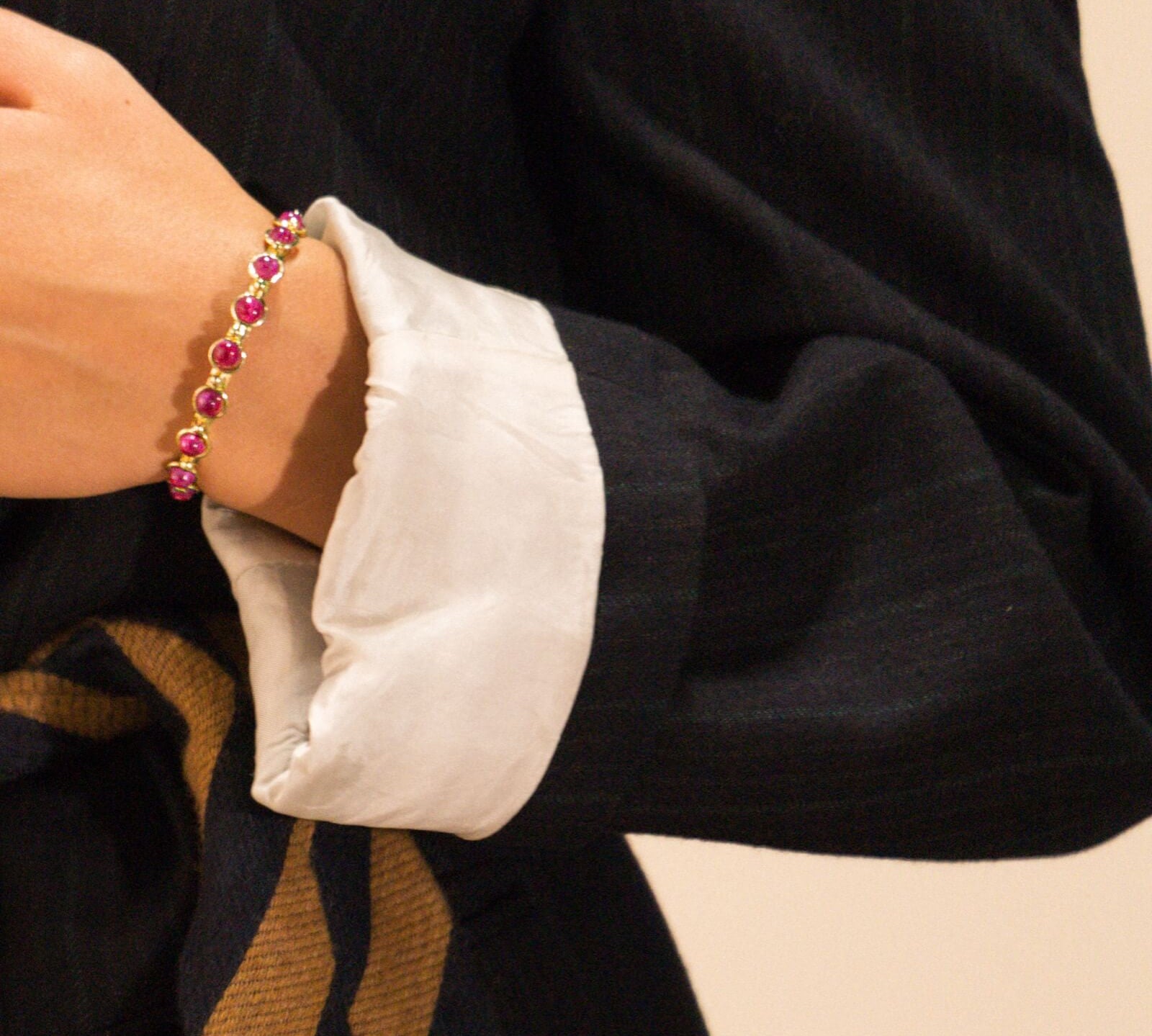 Bracciale multi rubino - KLK