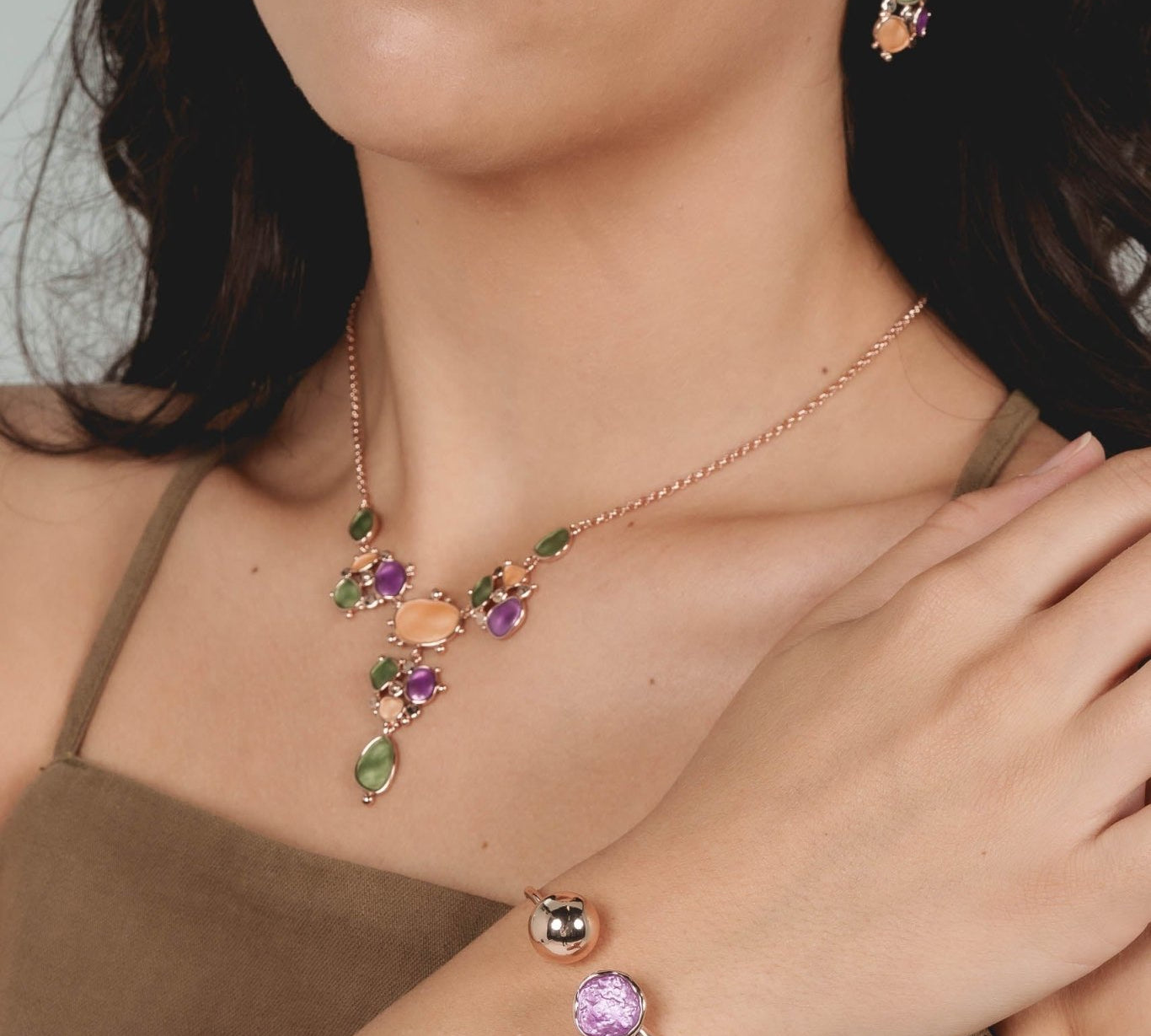 Bracciale piattino pallina - KLK