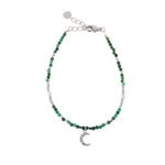 Bracciale pietrine e luna - KLK