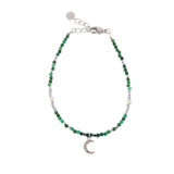 Bracciale pietrine e luna - KLK