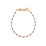 Bracciale pietrine e perle - KLK