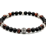 Bracciale uomo occhio di tigre - KLK