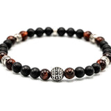 Bracciale uomo occhio di tigre - KLK