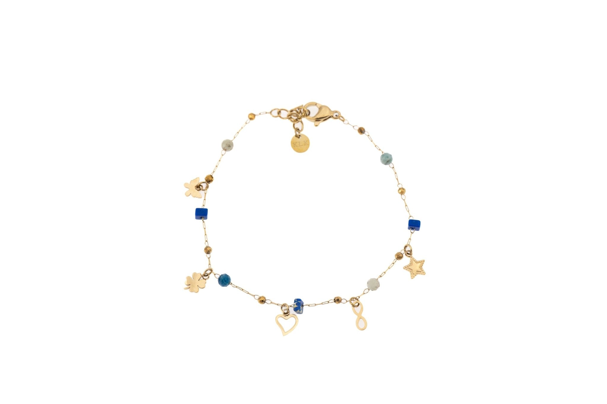 Cavigliera pietrine e ciondolini - KLK