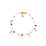 Cavigliera pietrine e ciondolini - KLK