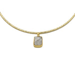 Choker con pietra - KLK