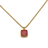 Collana agata colorata - KLK