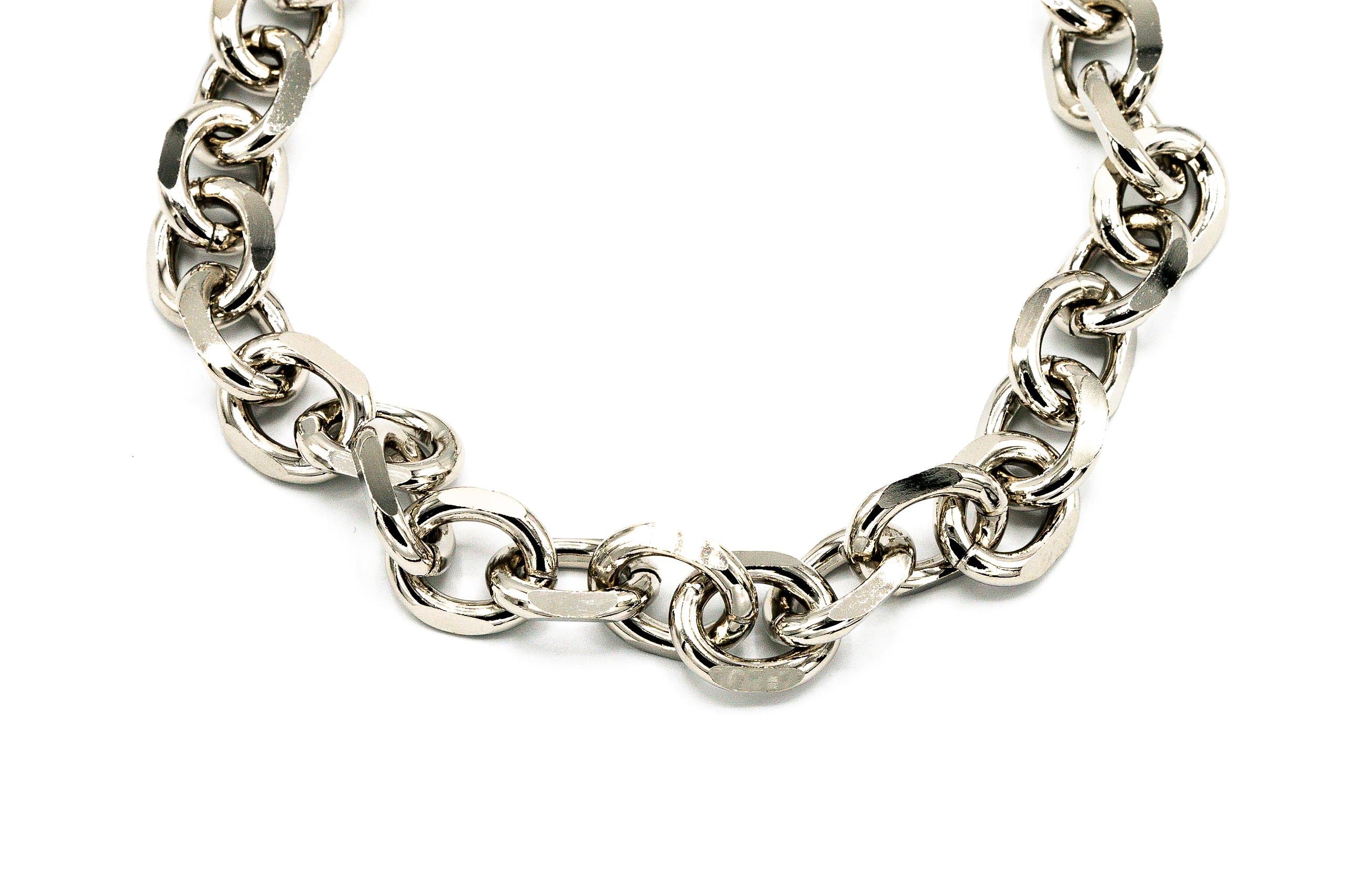 Collana catena maglia tonda - KLK